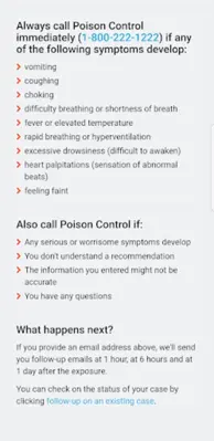 webPOISONCONTROL® Poison App android App screenshot 18