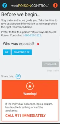 webPOISONCONTROL® Poison App android App screenshot 23